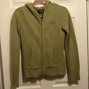 Roxy size small hooded sweater jacket. Warm!!